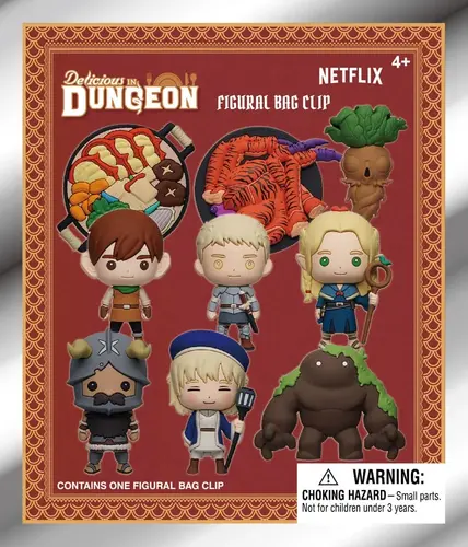 Delicious in Dungeon PVC Bag Clips Series 1 Blind Bag - 1 Unidade